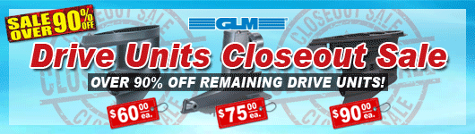 Drive Unit Closeout Sale!=