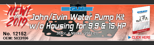 NEW! John/Evin Water Pump Kit w/o Housing