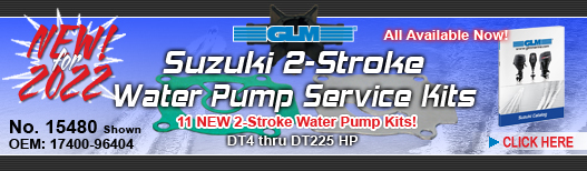 NEW! Suzuki 2-Stroke Water Pump Kits