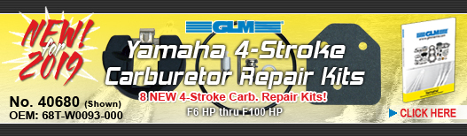 NEW! Yamaha 4-Stroke Carb. Repair Kits