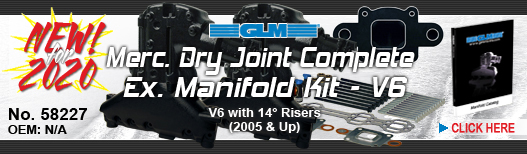 NEW! Mercury Dry Joint Complete Manifold Kit V6 