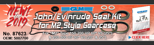 NEW! John/Evinrude M2 Gearcase Seal Kit