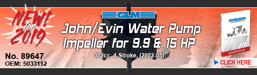 NEW! John/Evin Water Pump Impeller